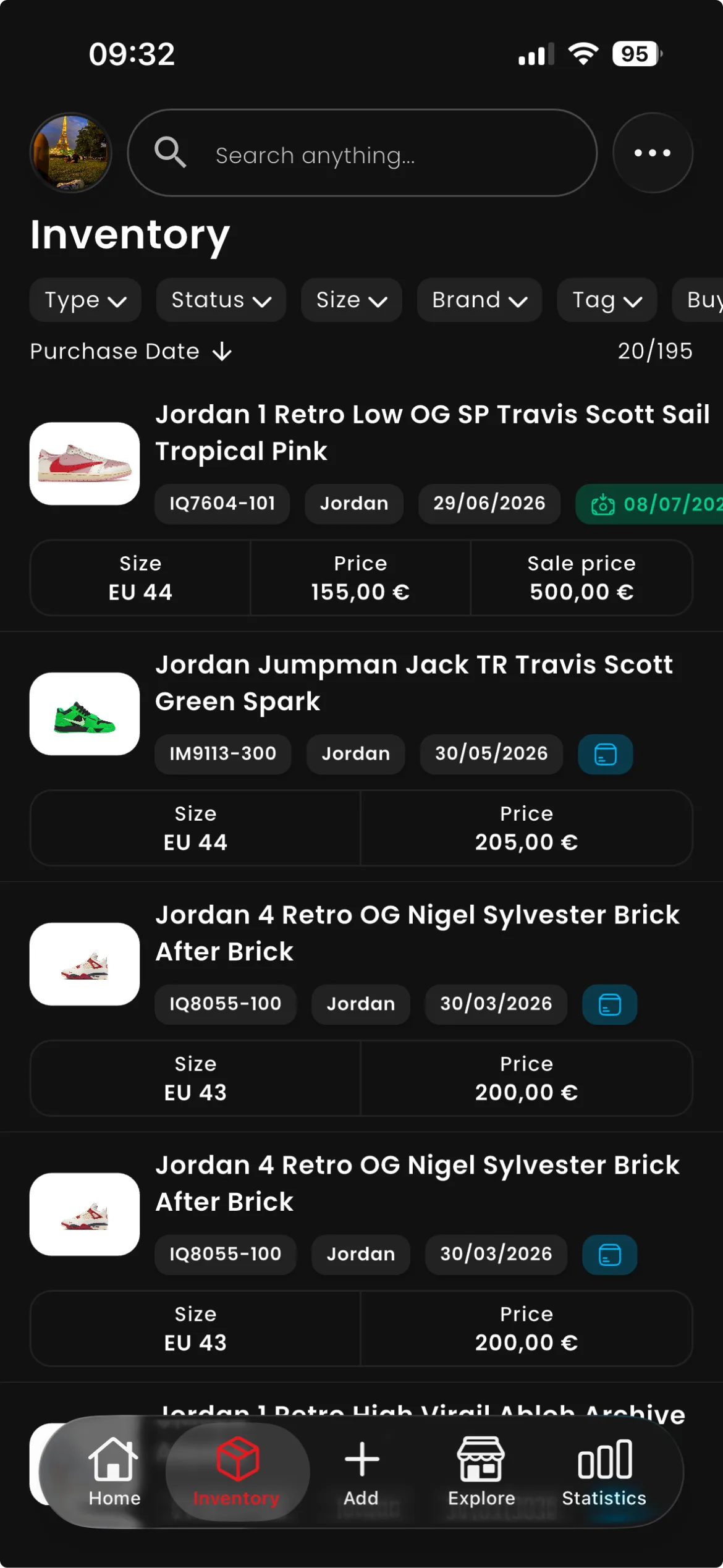 Every pair in its place